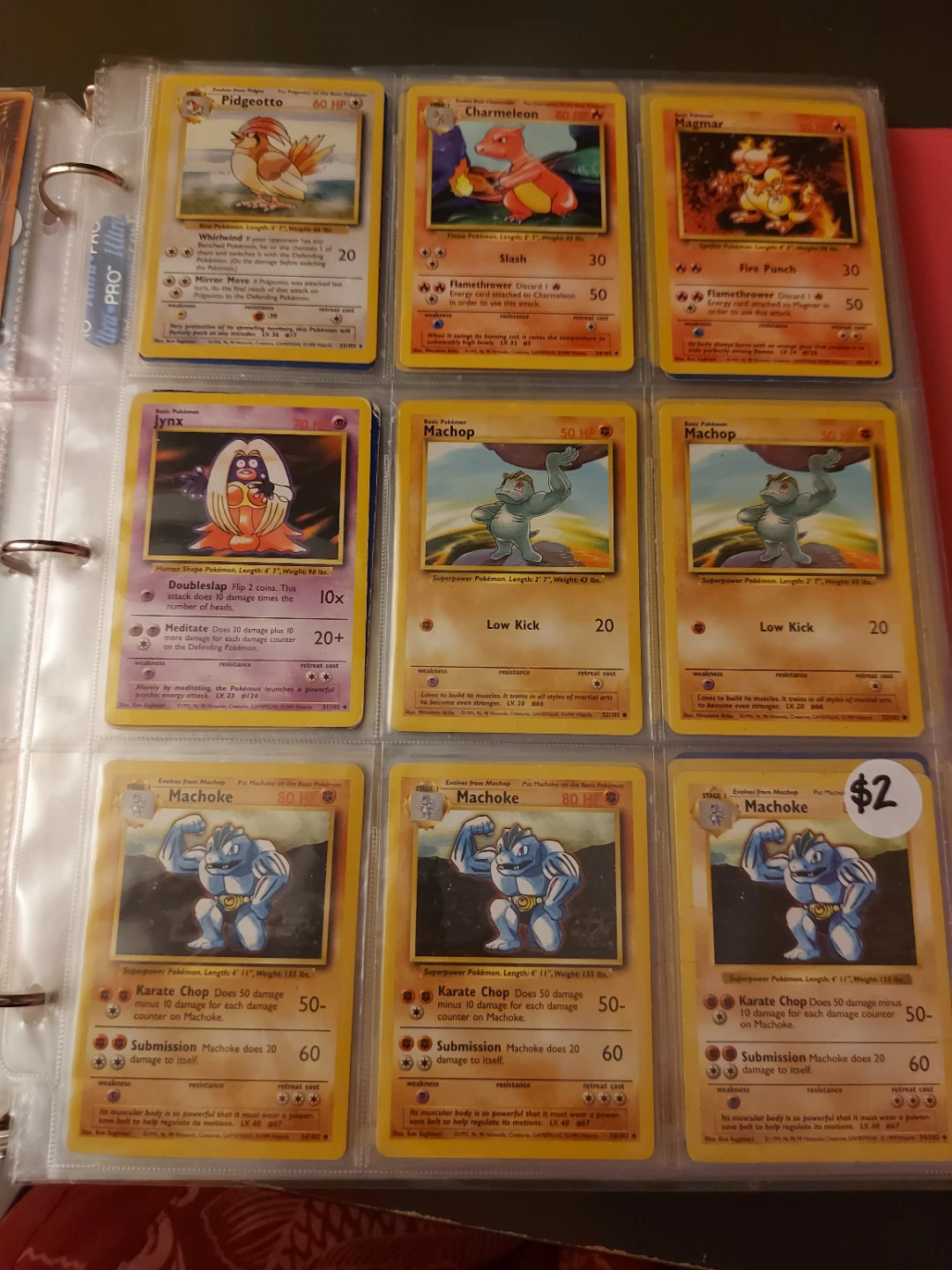 Assorted Vintage Pokémon Trading Cards