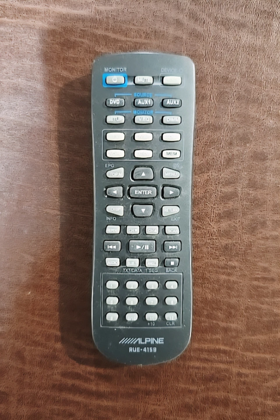Alpine HUE-4159 Remote Control - USED!