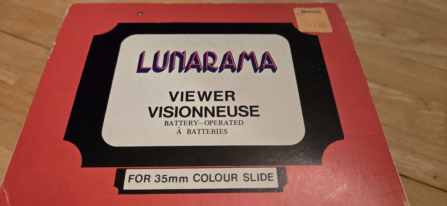 Vintage 35mm Lunarama Slide Viewer 1970's *Works* - photo 5