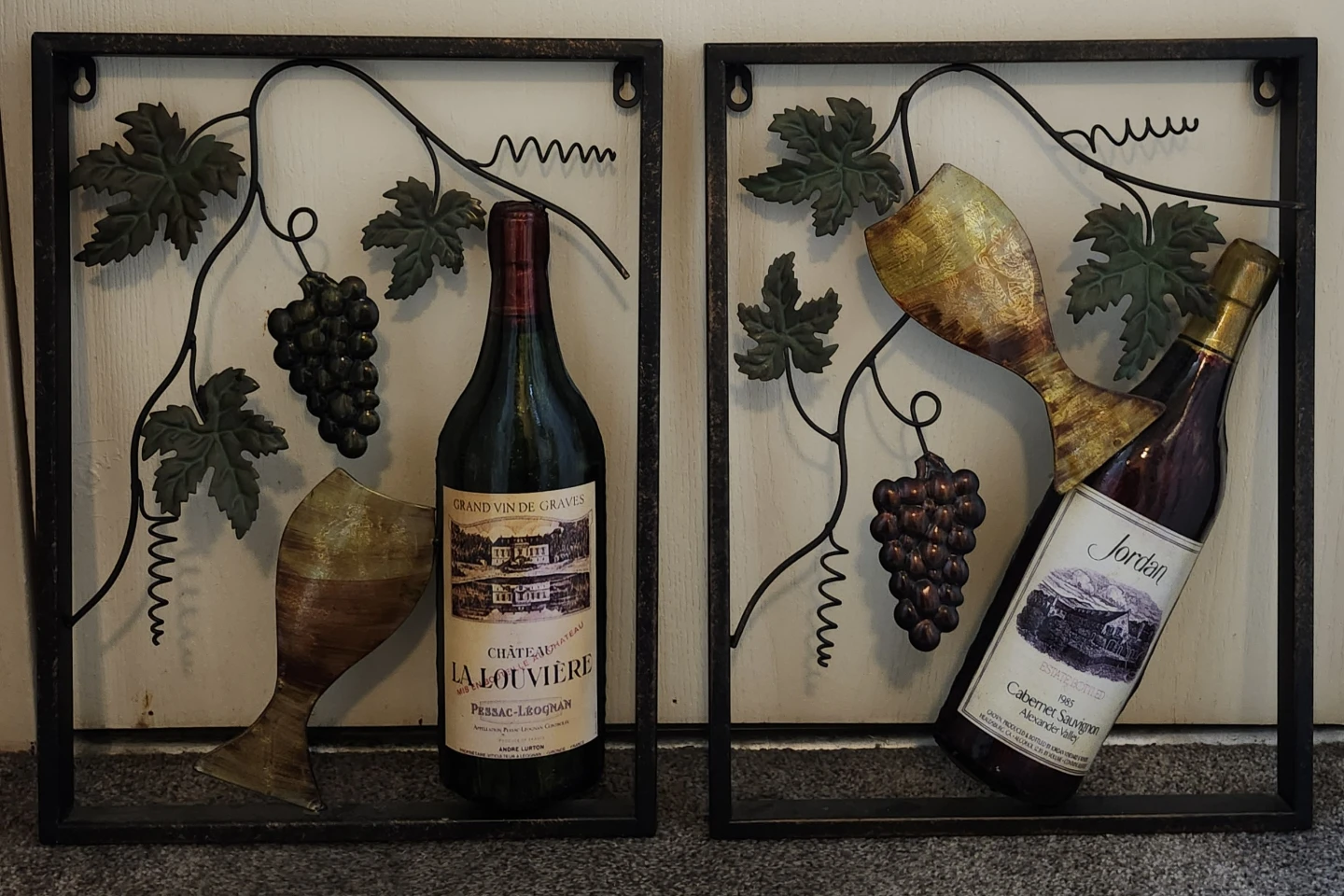 Set of 2 Metal Wall Art