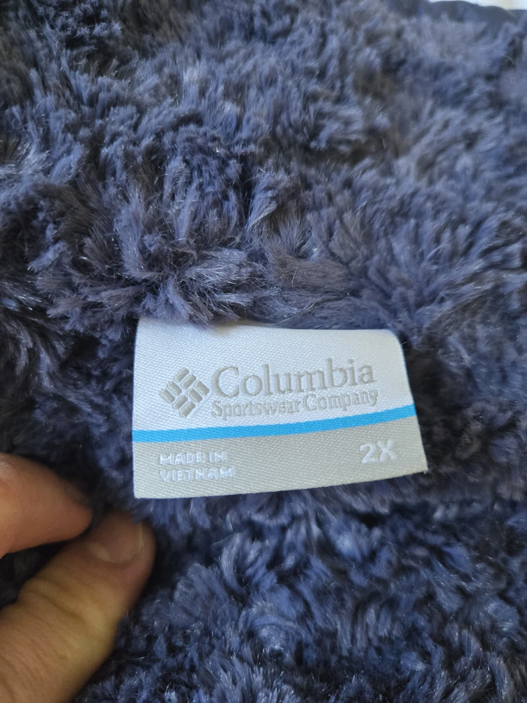 Columbia Fleece-Lined Winter Jacket - Size 2X