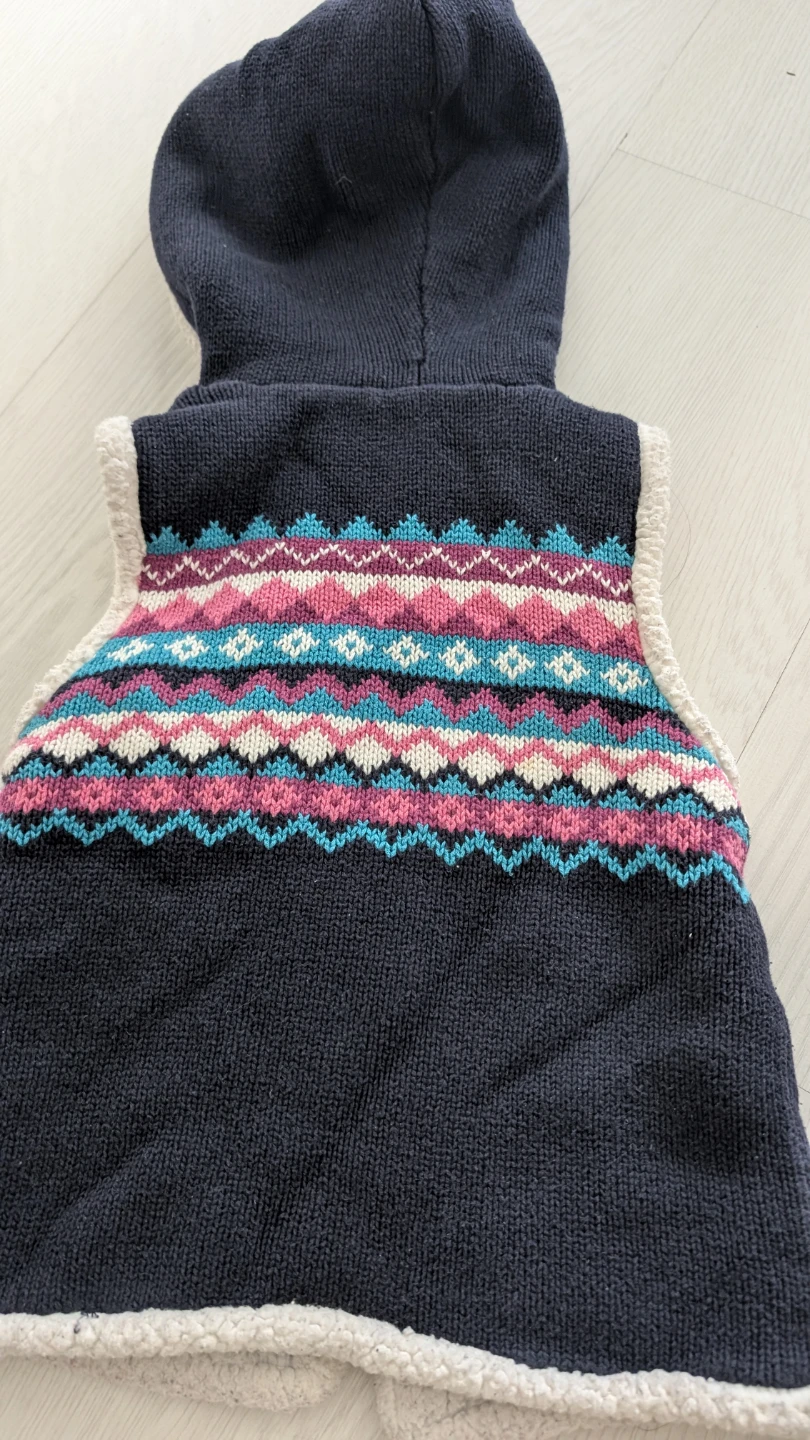 Maggie Zoe Girls Hooded Vest Size 4 - photo 2