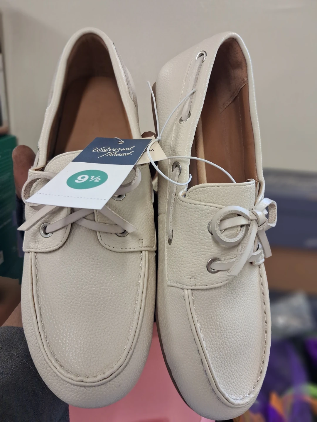 Universal Thread Women's Boat Shoes Size 9.5 White - photo 2