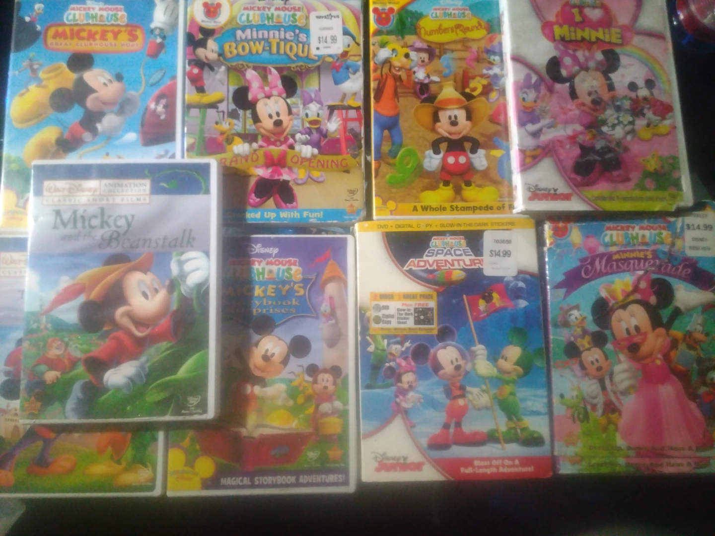 Disney Mickey Mouse Clubhouse DVDs