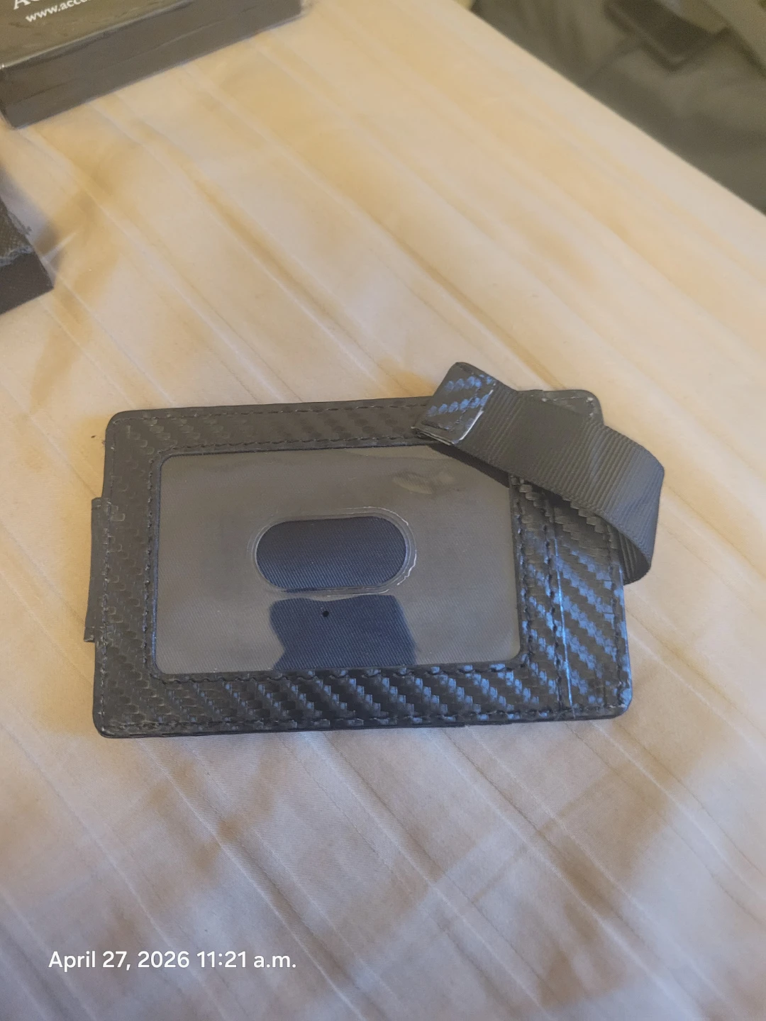 Kinzd Carbon Fiber Card Holder Wallet - photo 3