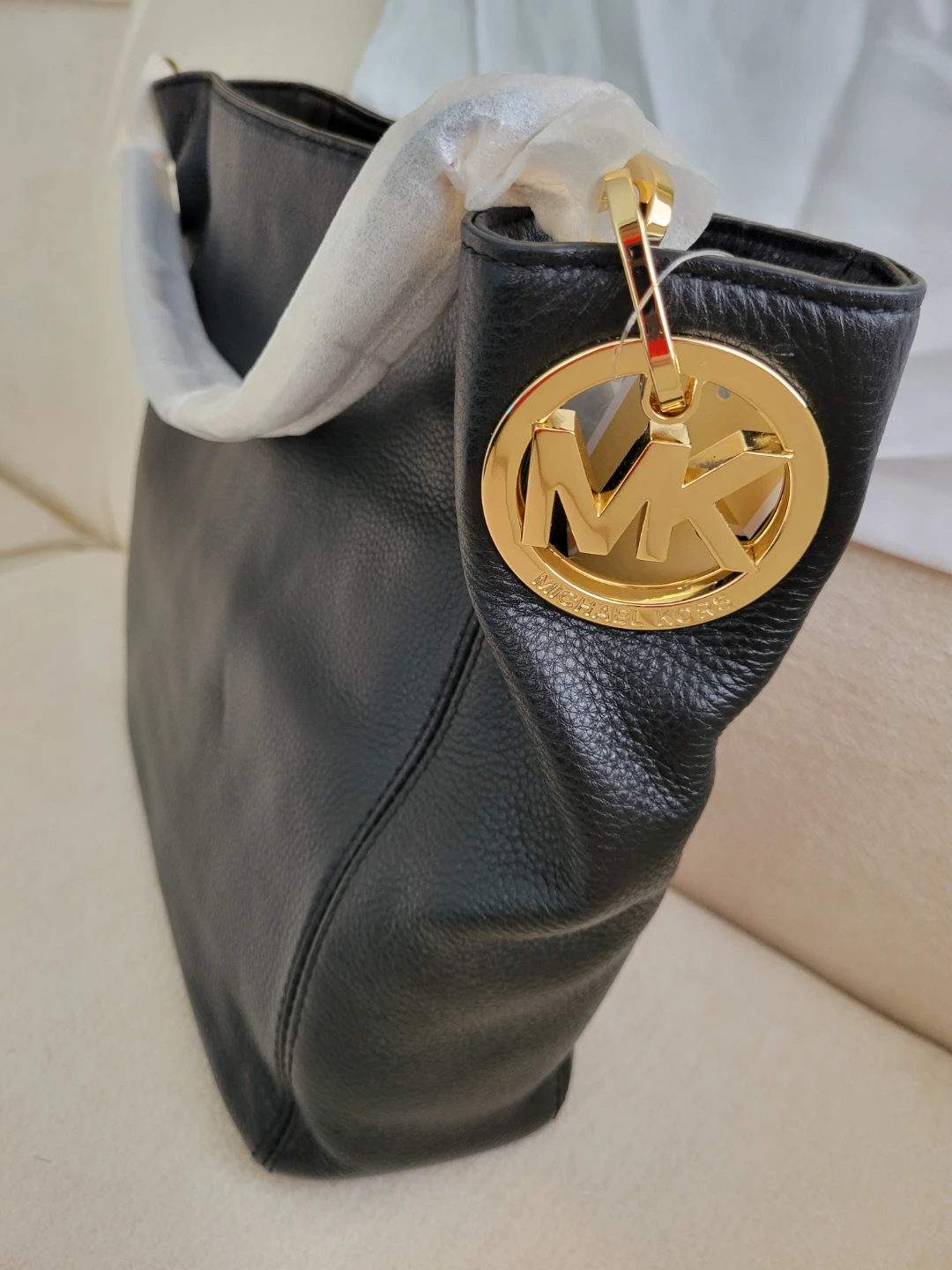 Michael Kors Black Leather Satchel - photo 4