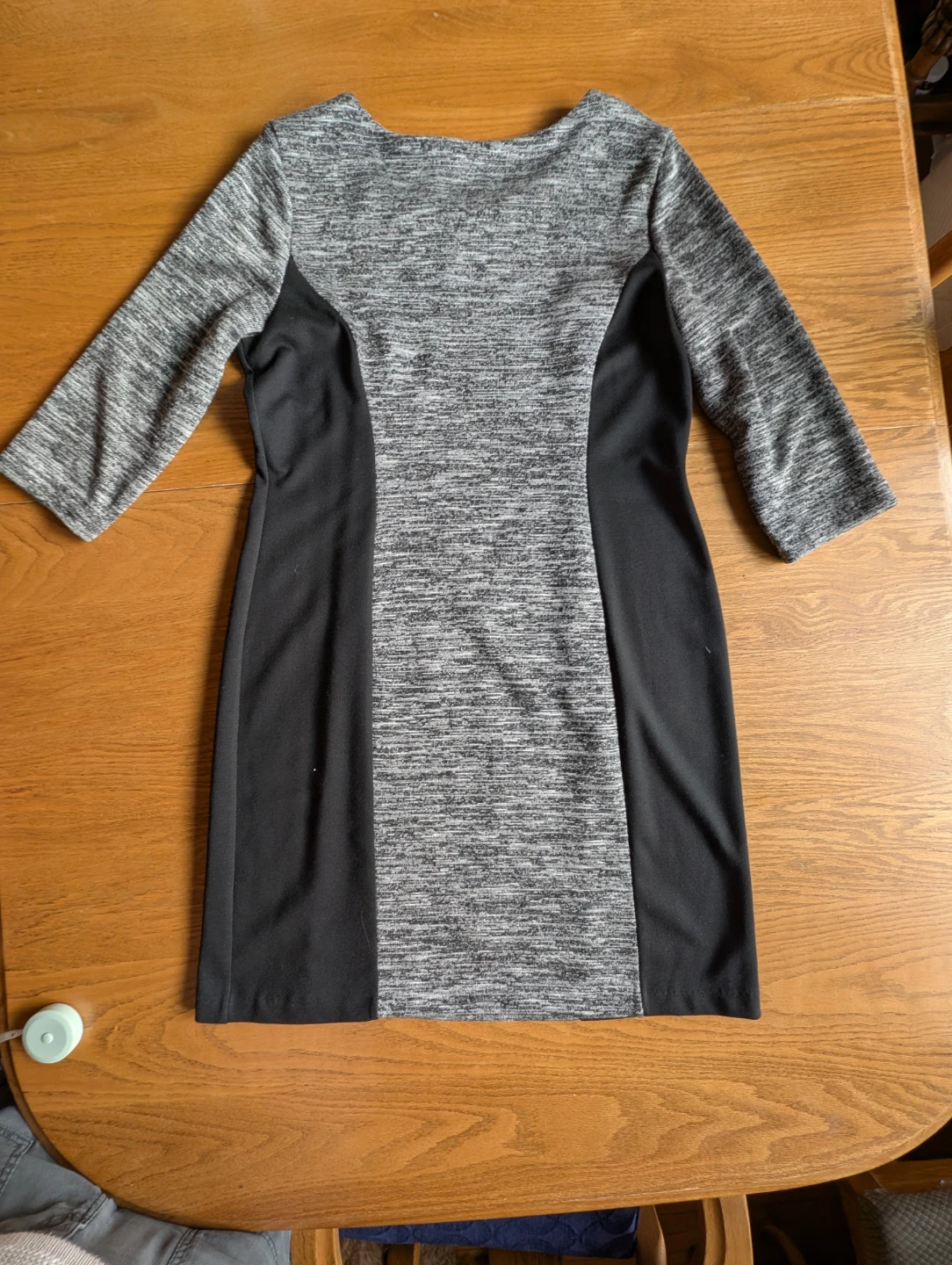 Jessica Women's Grey and Black Colourblock Dress Size 12 - photo 2