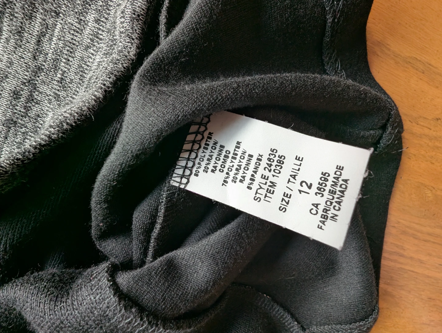 Jessica Women's Grey and Black Colourblock Dress Size 12 - photo 3