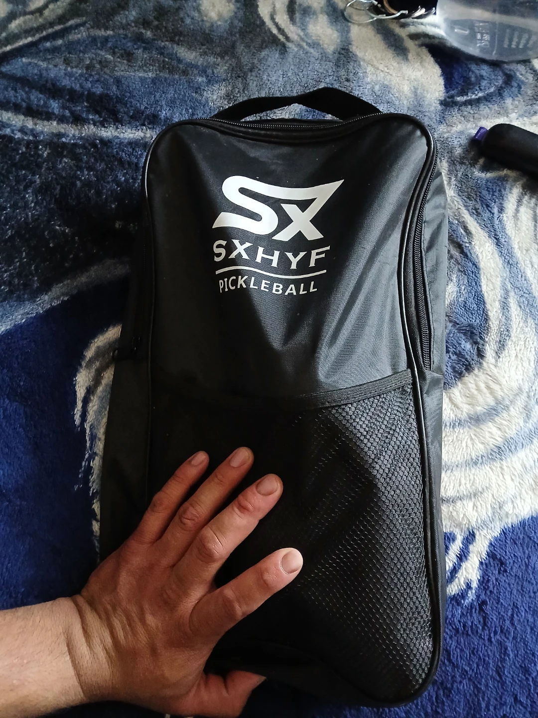 SX SXYF Pickleball Set with 2 Paddles, 4 Balls & Carrying Bag