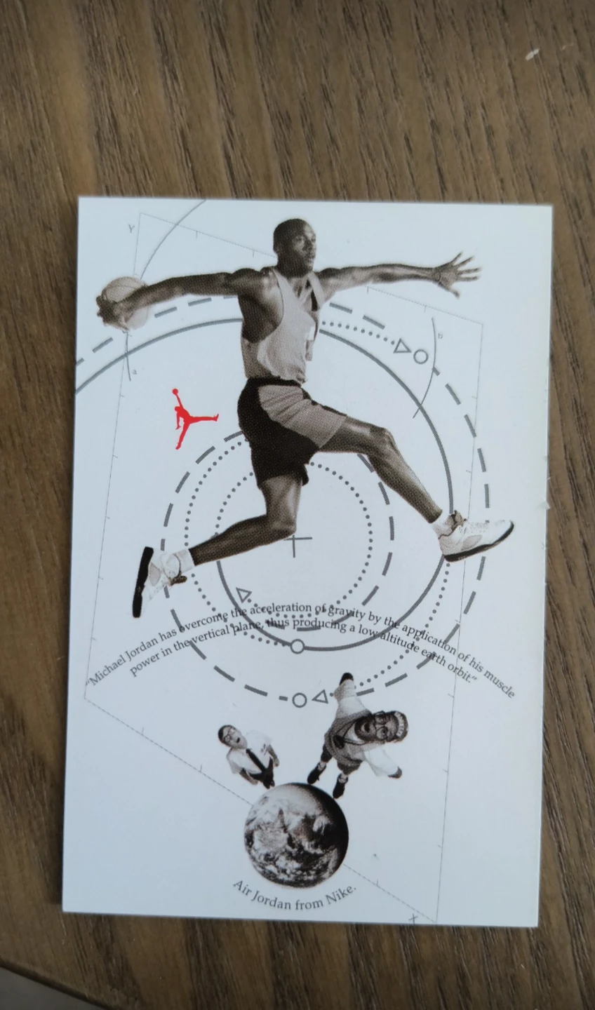 Nike trading cards (Michael Jordan Mars Blackmon Nike Cards - photo 3