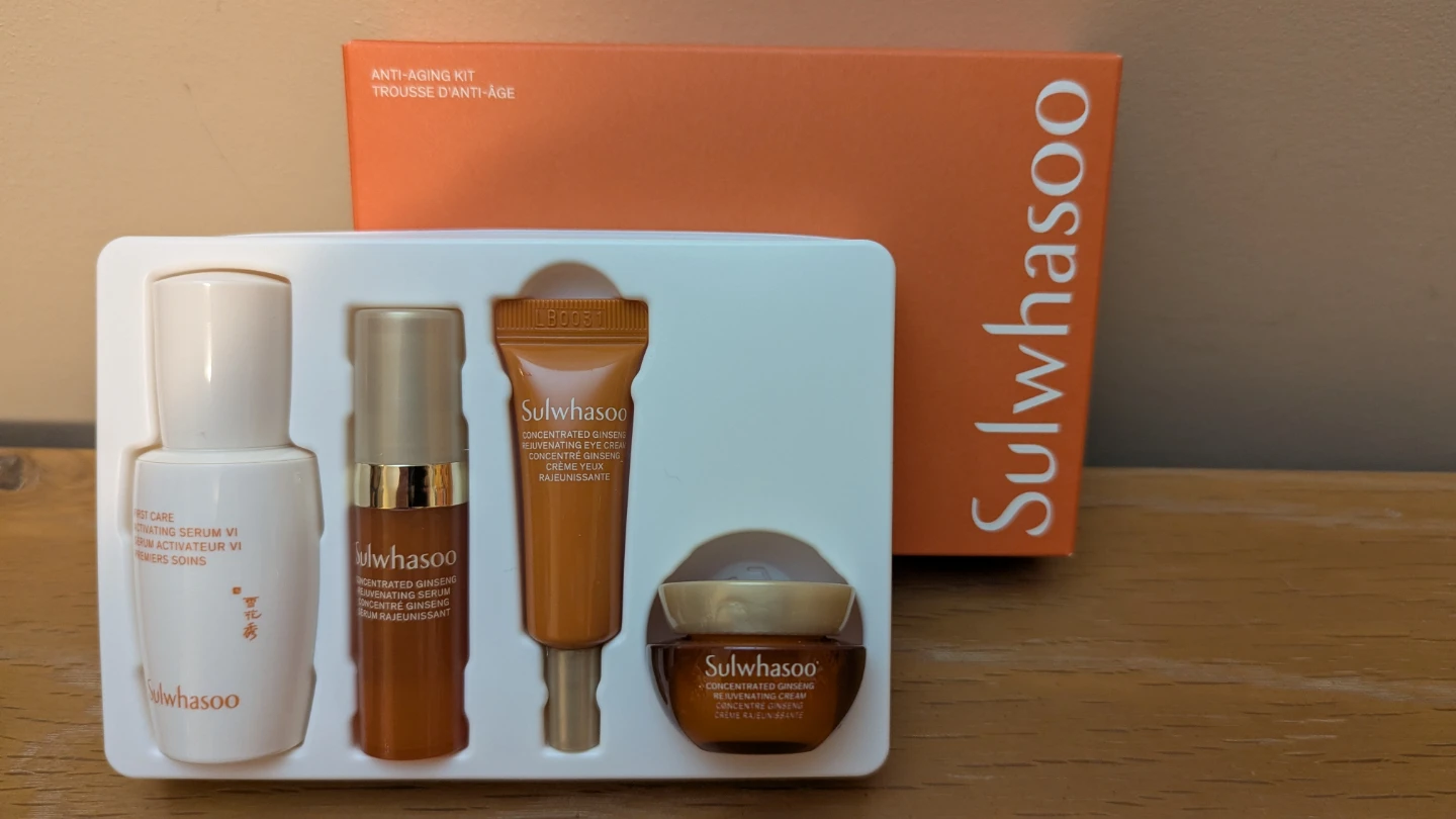 Sulwhasoo Anti-Aging Kit with Concentrated Ginseng