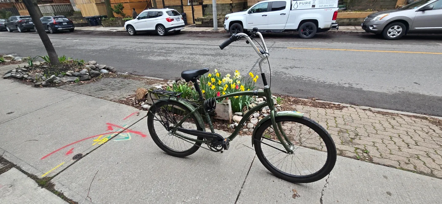 Rare Cruiser Bicycle with Rack