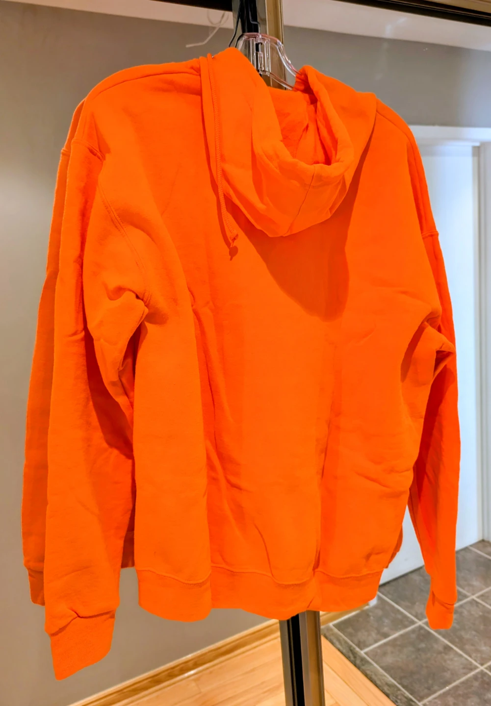 Jerzees Orange Zip-Up Hoodie - photo 3