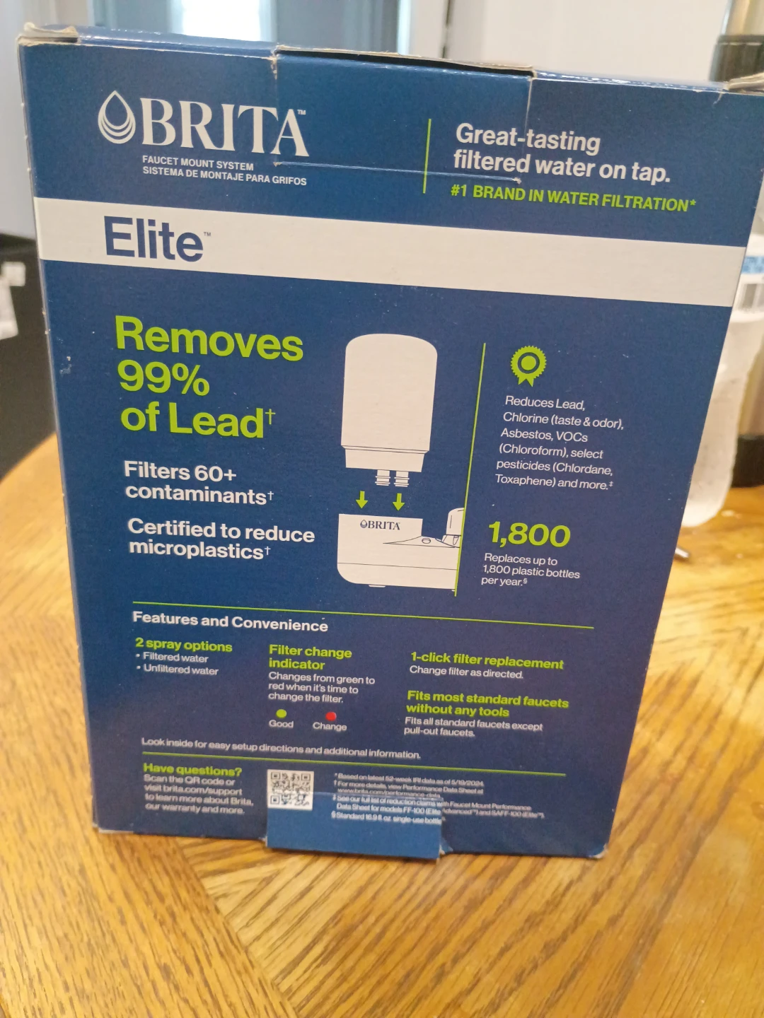 Brita Elite Faucet Mount Water Filter System