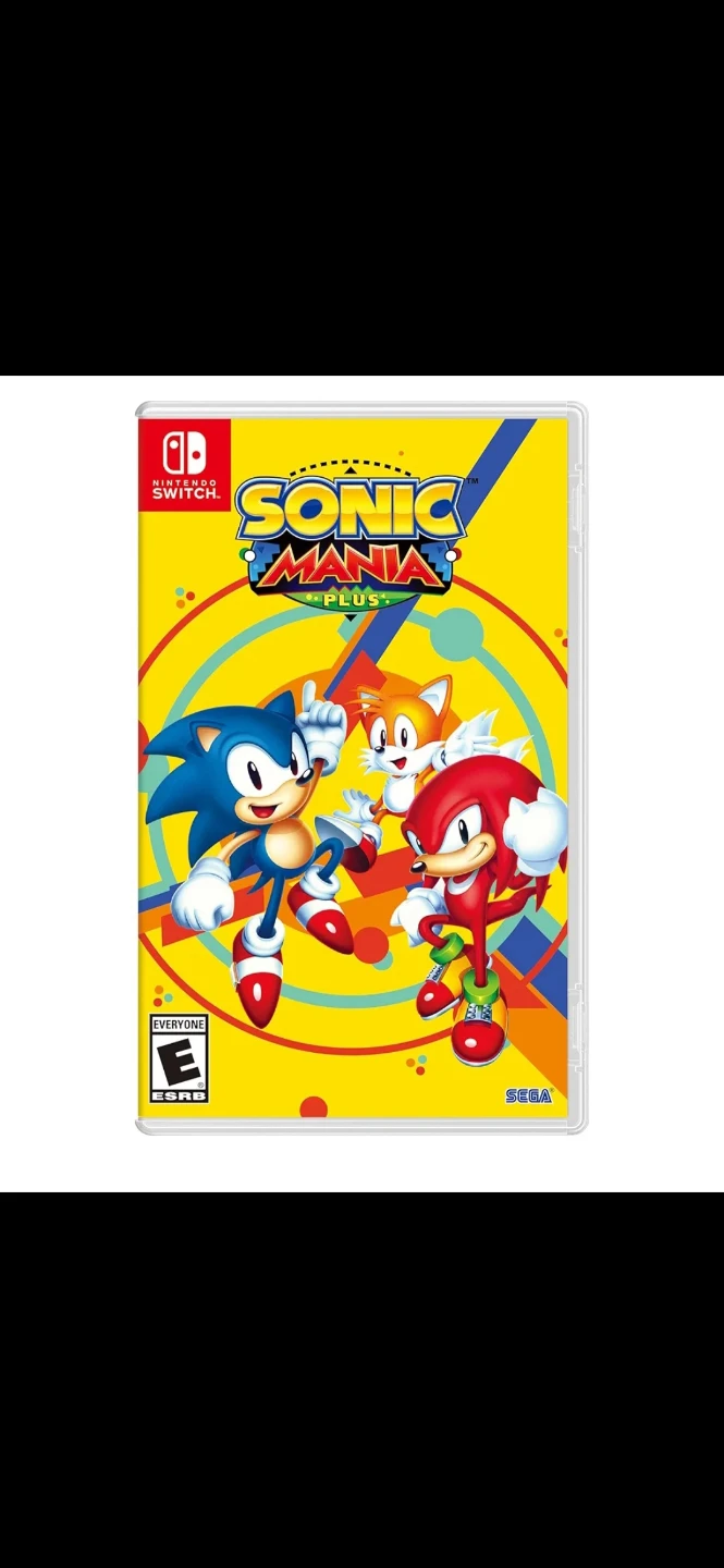 Nintendo Switch Sonic Mania Plus Video Game 🌱