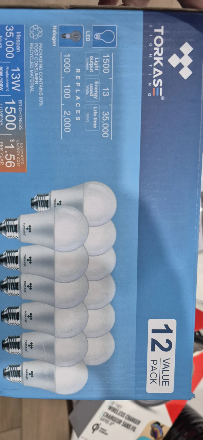 Torkase Lighting LED Light Bulbs - 12 Pack