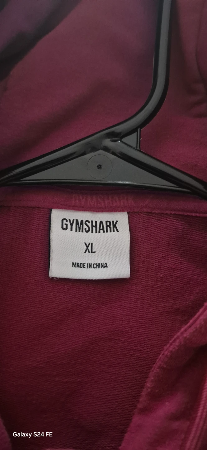 Gymshark Full Zip Hoodie XL Burgundy - photo 2