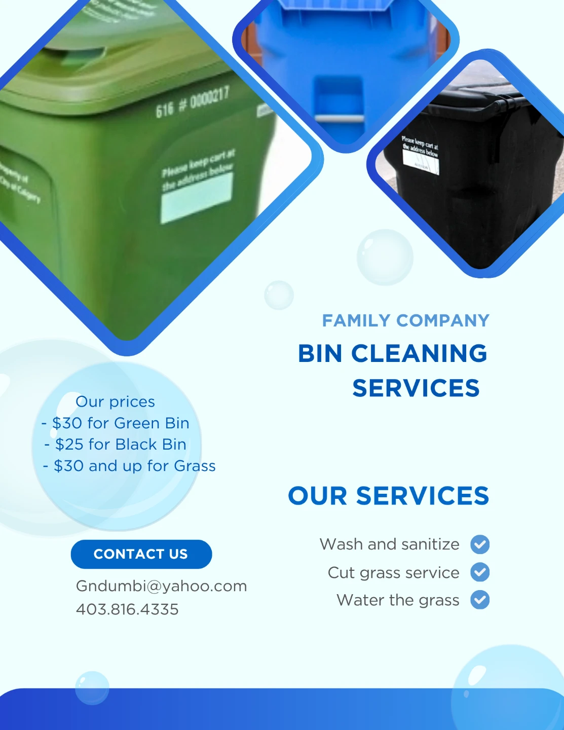 Trash Bin - Cleaning