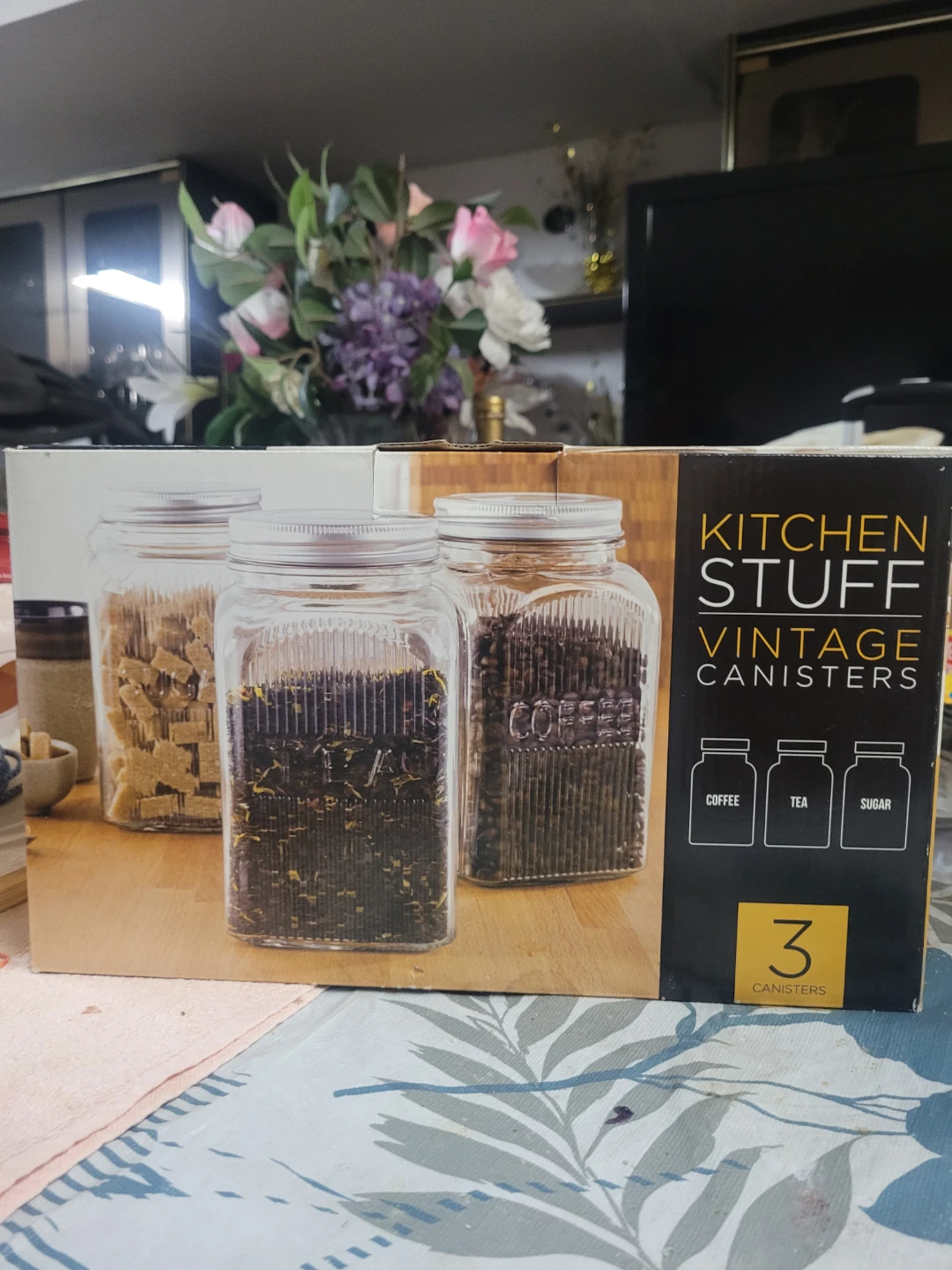 Kitchen Stuff Vintage Canisters Set of 3