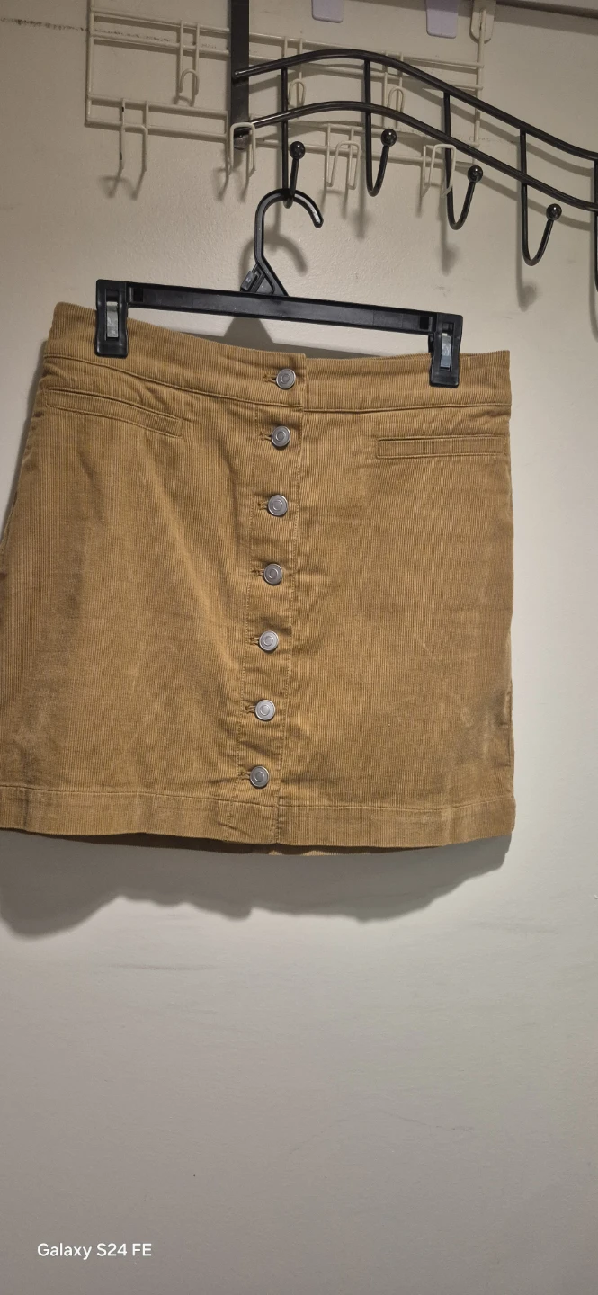 Wilfred Free Corduroy Mini Skirt Size 8