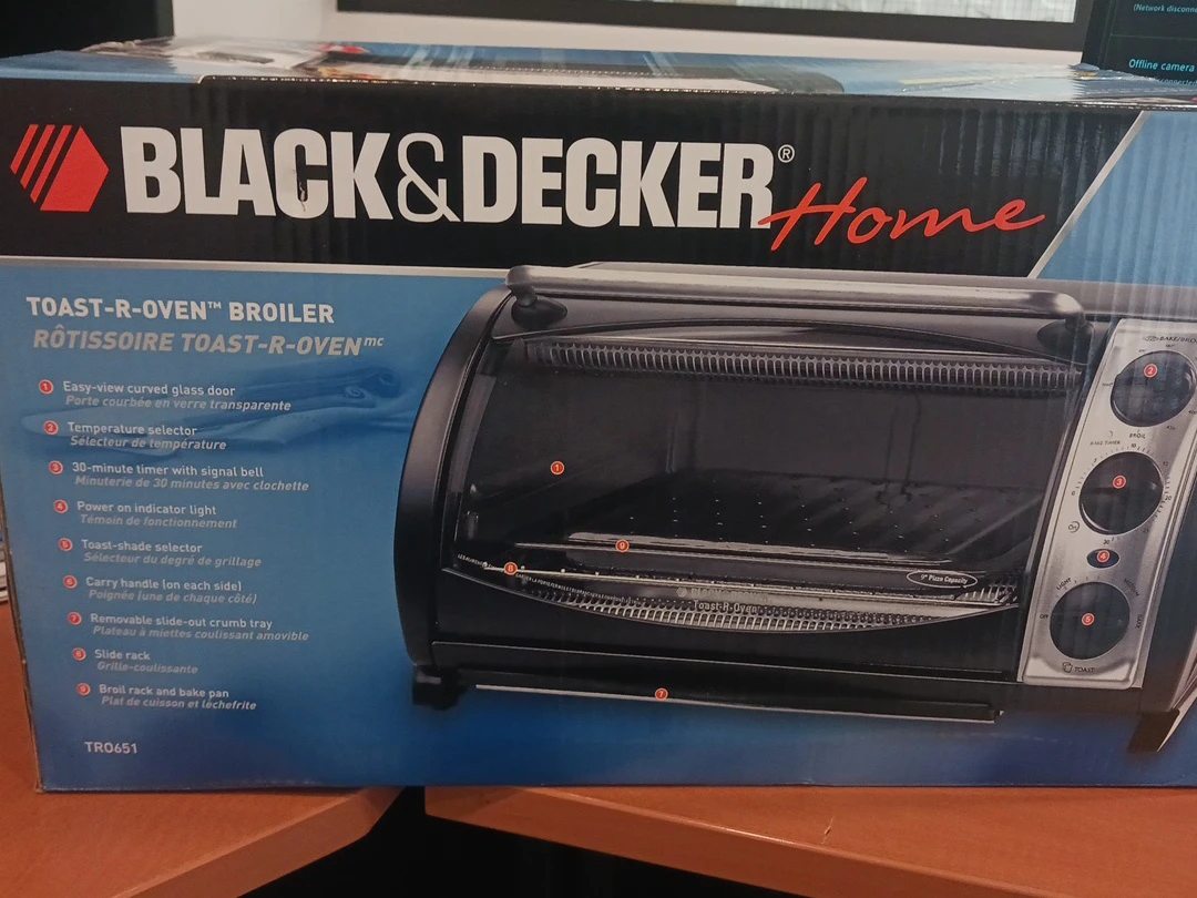 Black & Decker Toast-R-Oven Broiler