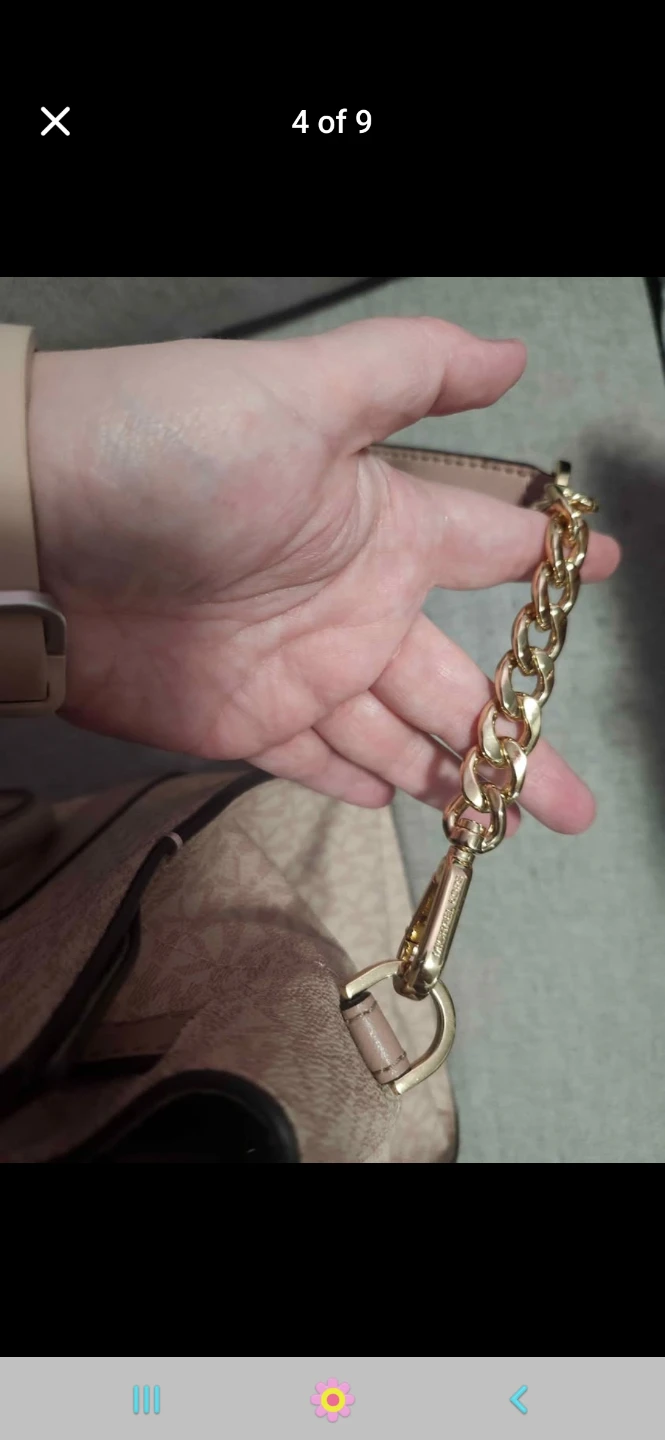 Michael Kors Pink Monogram Tote Bag - photo 4