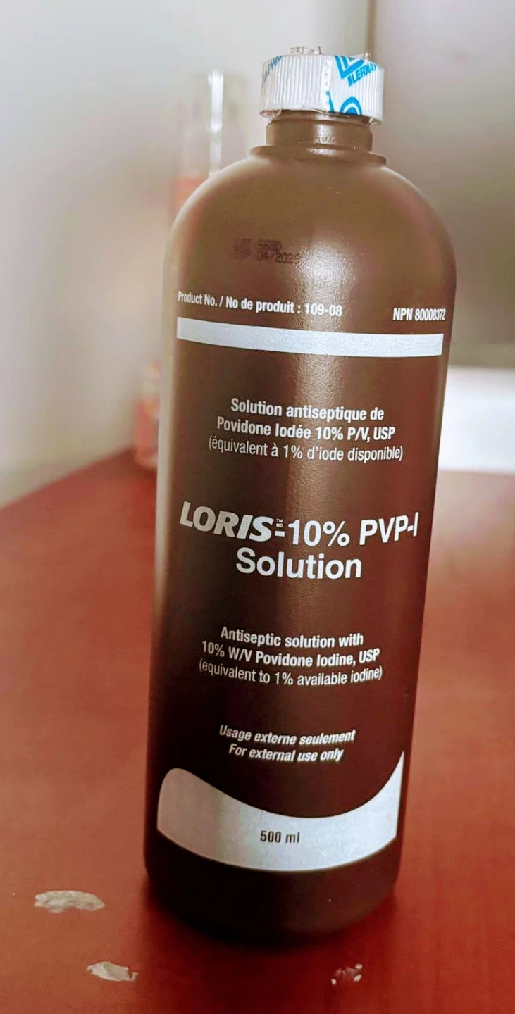 Loris 10% PVP-I Antiseptic Solution 500 ml