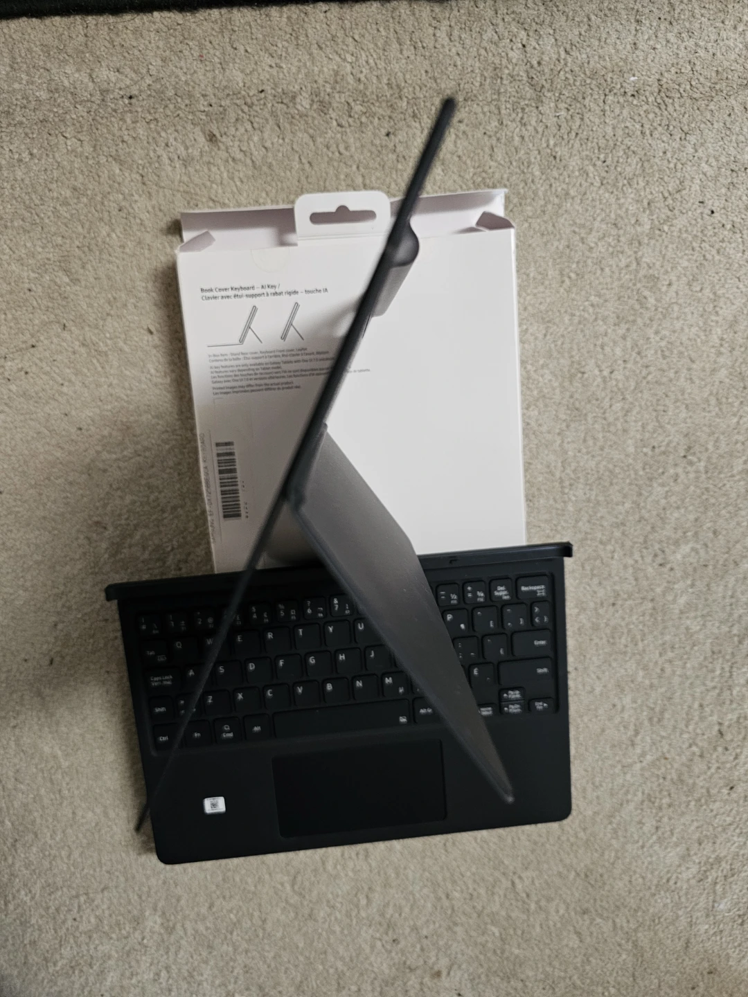 Samsung Keyboard Case for Galaxy Tab S9/S9FE/S10FE - Black - photo 4