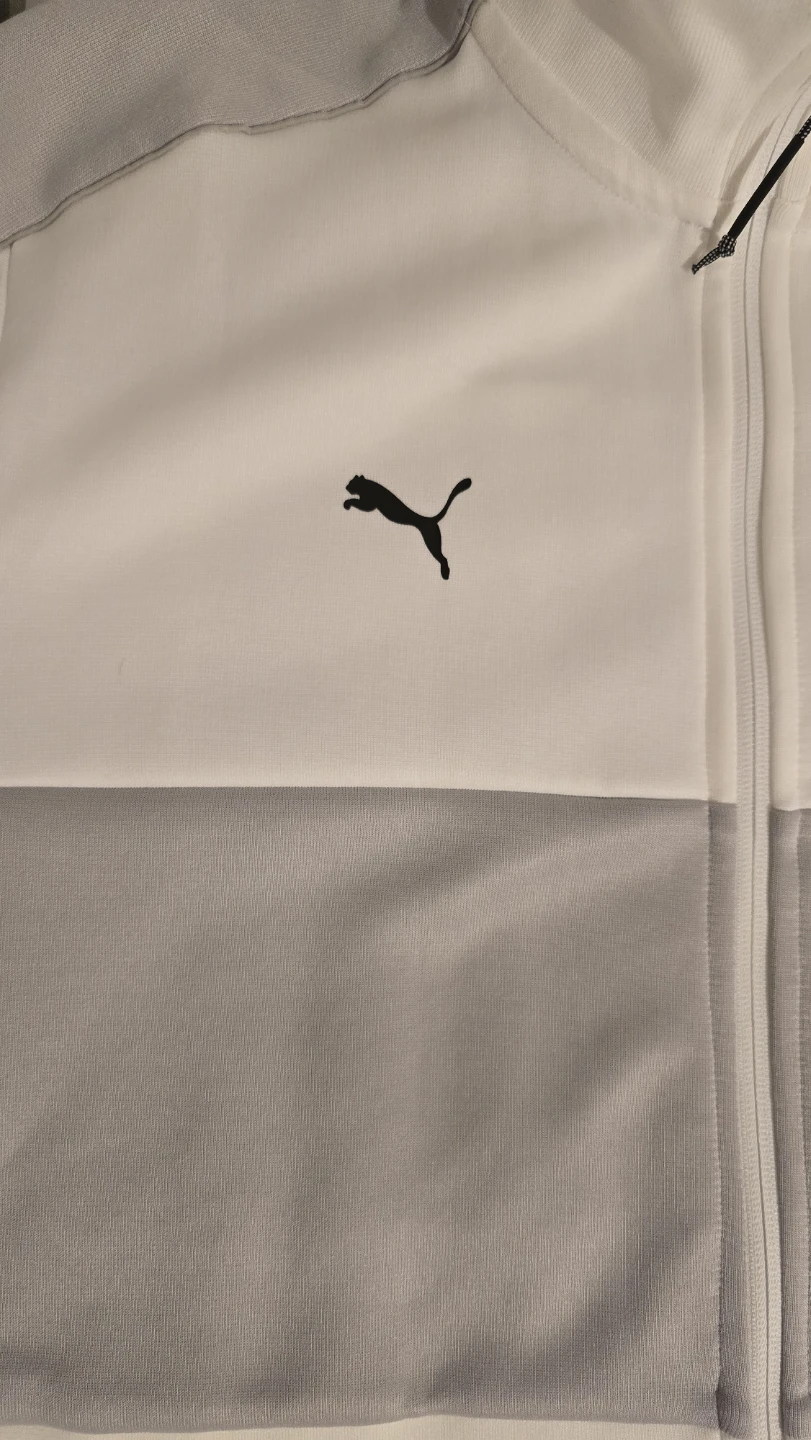 Puma BMW M Motorsport Track Jacket White/Grey - photo 3