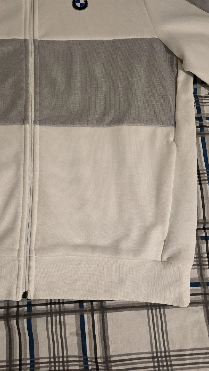 Puma BMW M Motorsport Track Jacket White/Grey - photo 4