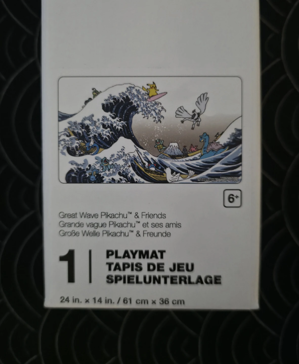 Pokemon "Great Wave Pikachu & Friends" Playmat - 24 in. x 14 in.