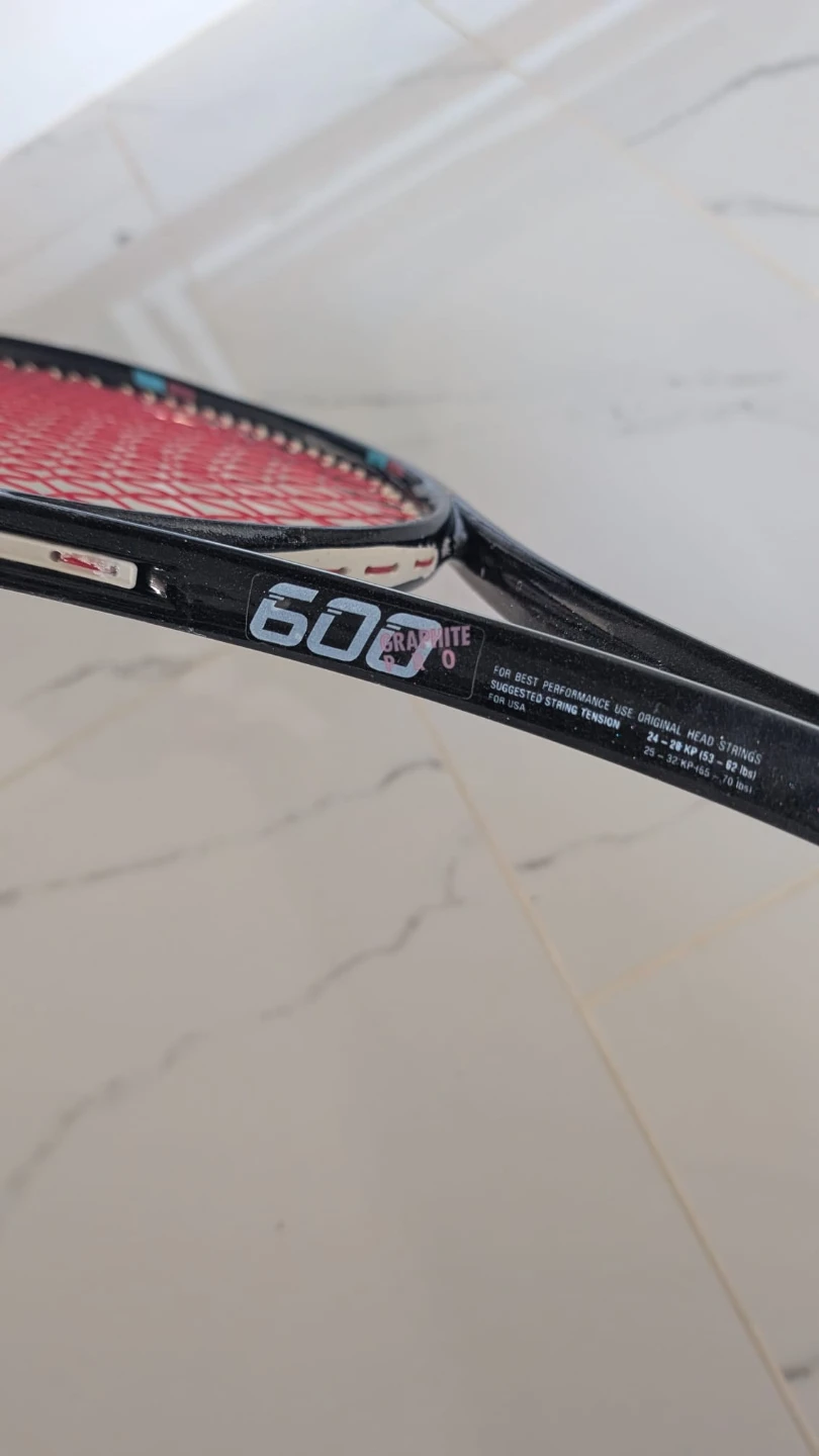 HEAD 600 Graphite Pro Tennis Racquet - photo 2
