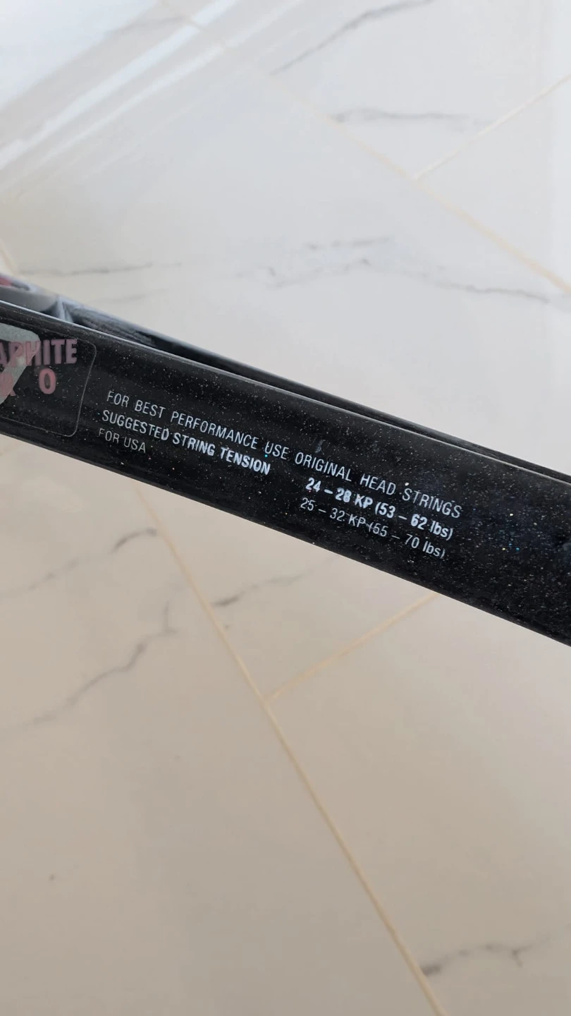 HEAD 600 Graphite Pro Tennis Racquet - photo 4