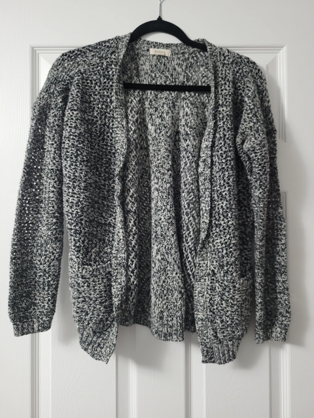Knit Open Front Cardigan