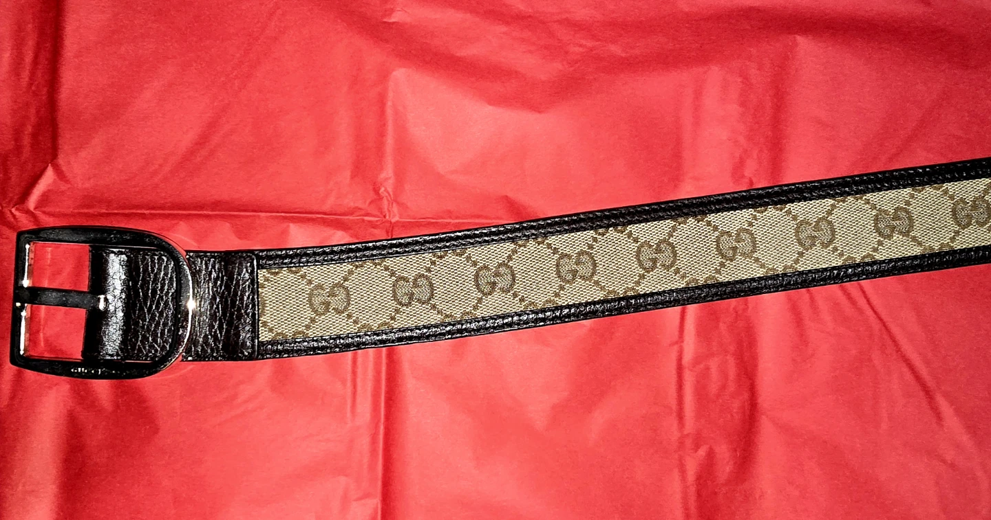 Gucci GG Monogram Belt