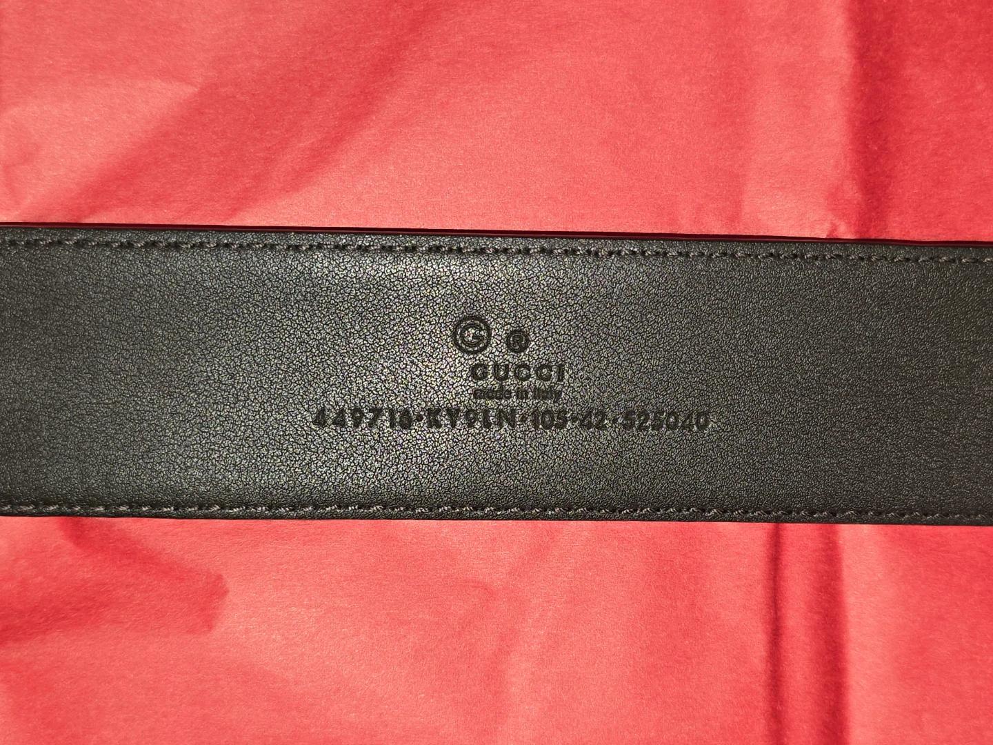 Gucci GG Monogram Belt - photo 3