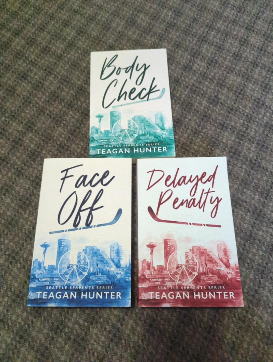 Teagan Hunter Seattle Serpents Series Books