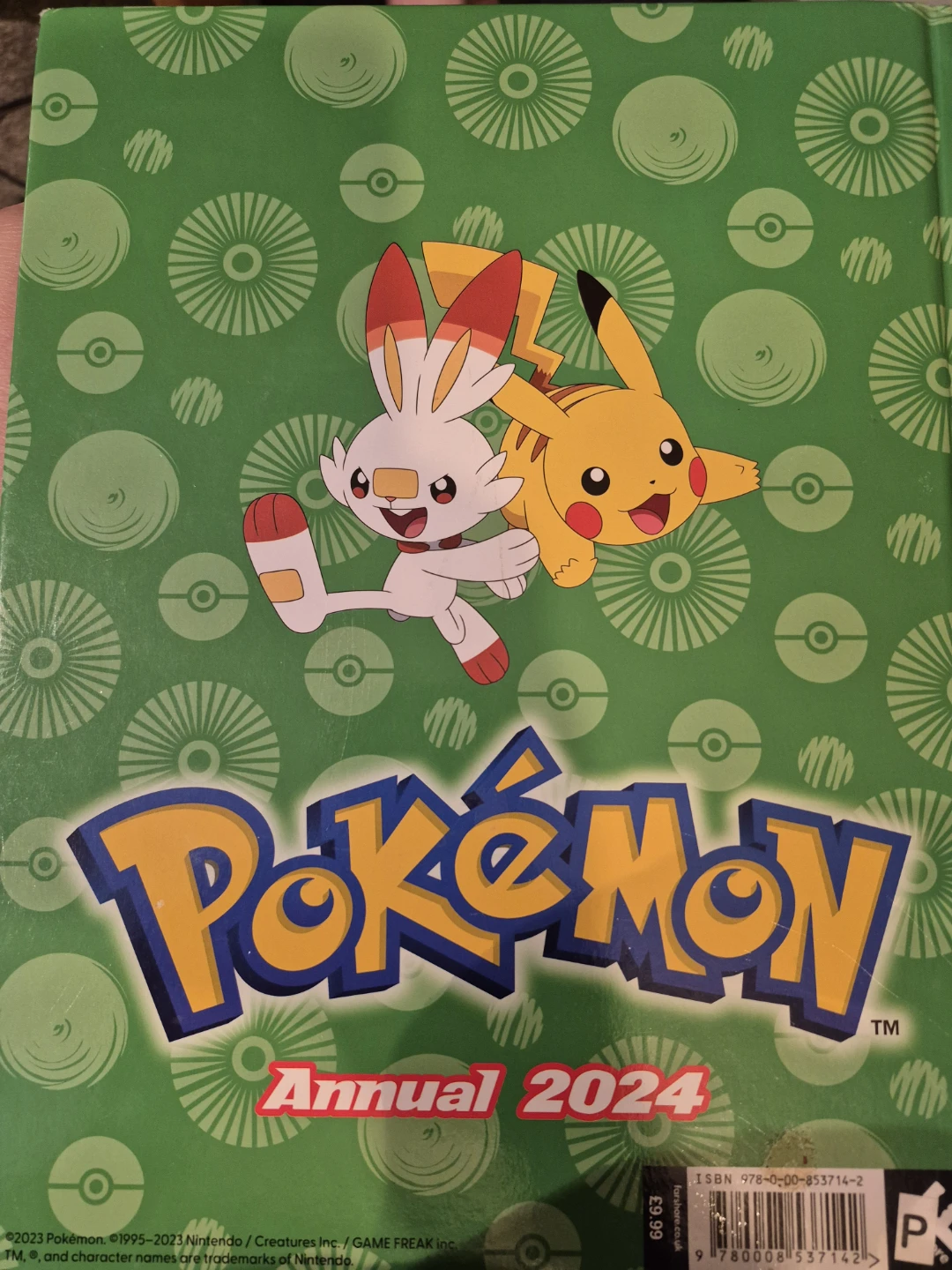 Pokemon Annual 2024 Book - photo 2