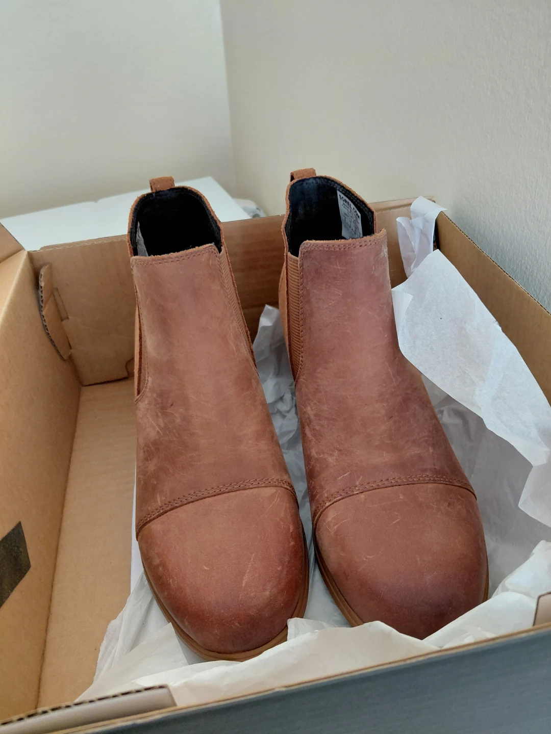 Sorel Brown Leather Ankle Boots - photo 4