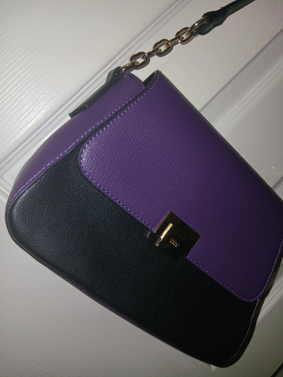 Dune London Purple & Black Shoulder Bag - photo 4