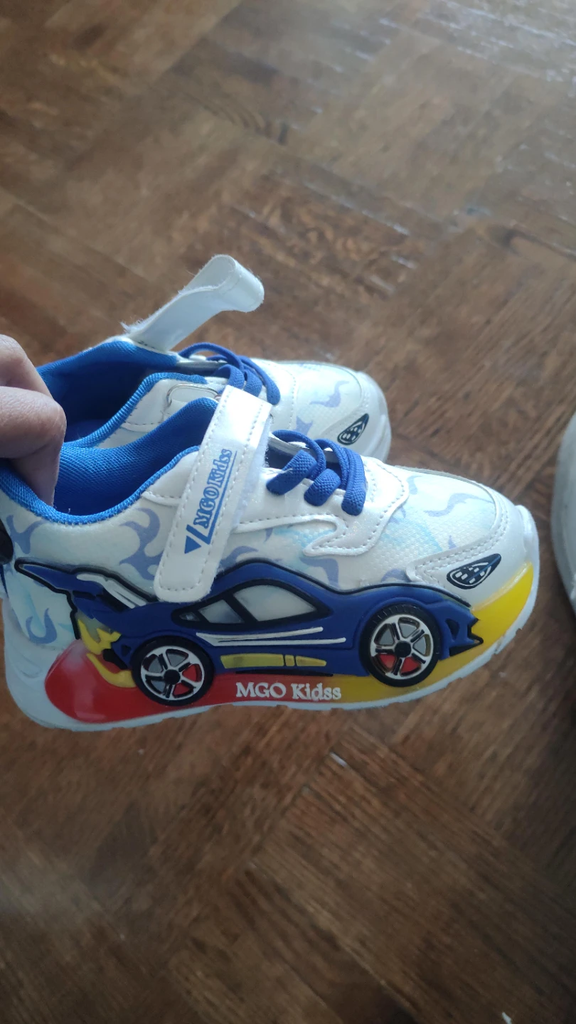 Kids' lightning Shoes with Car Design- size 7 - photo 3