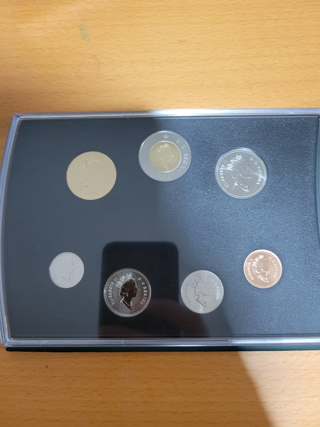 1999 Specimen Set of Canadian Coins - photo 3