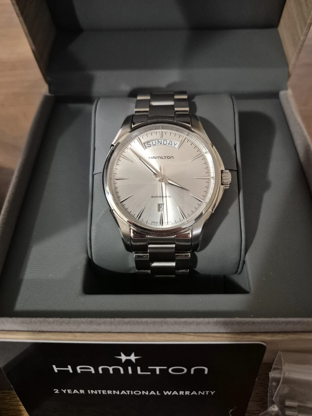 Hamilton Jazzmaster Automatic Watch day date