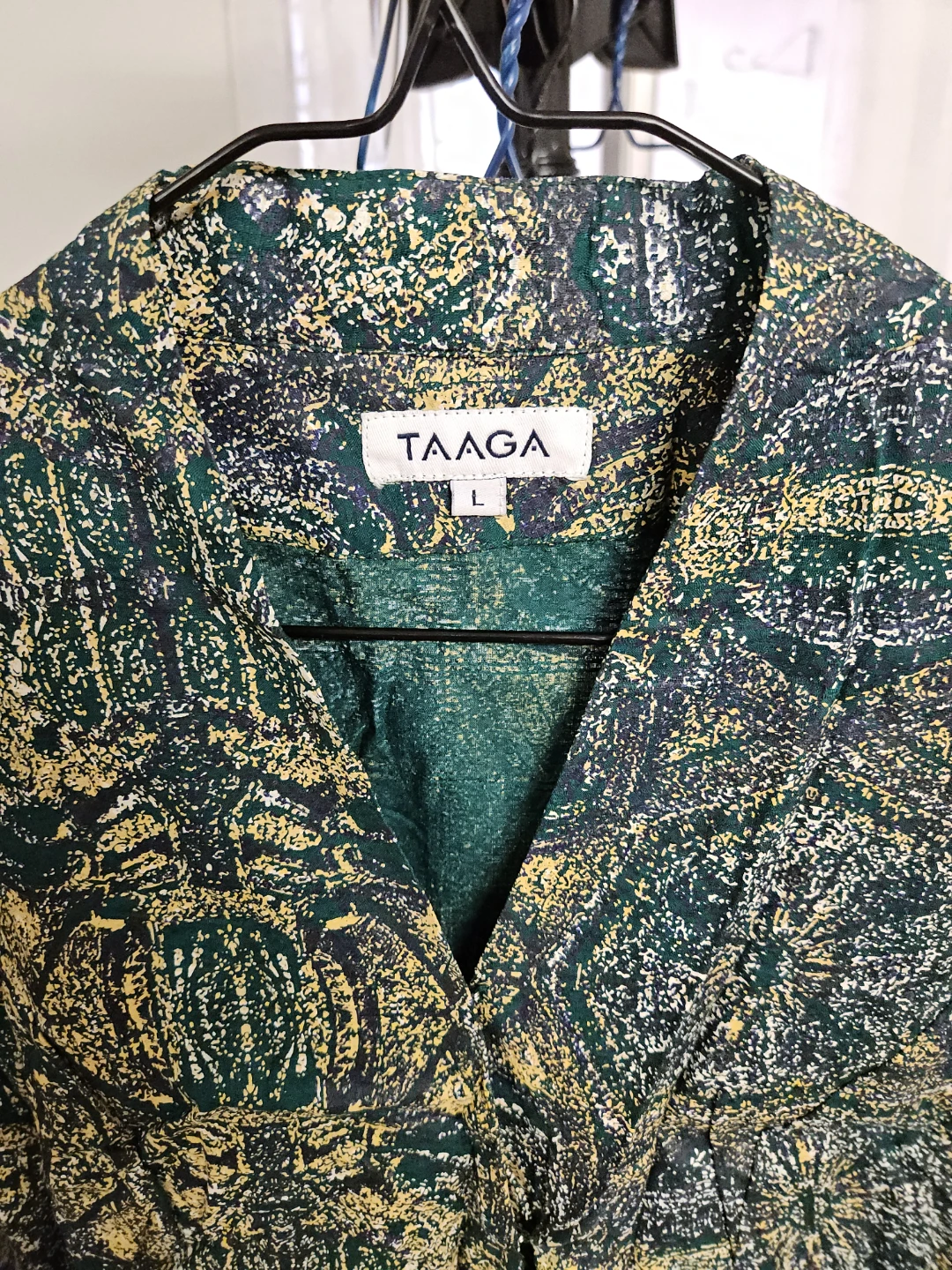 TAAGA Button-Up Shirt Dress Size L - photo 2