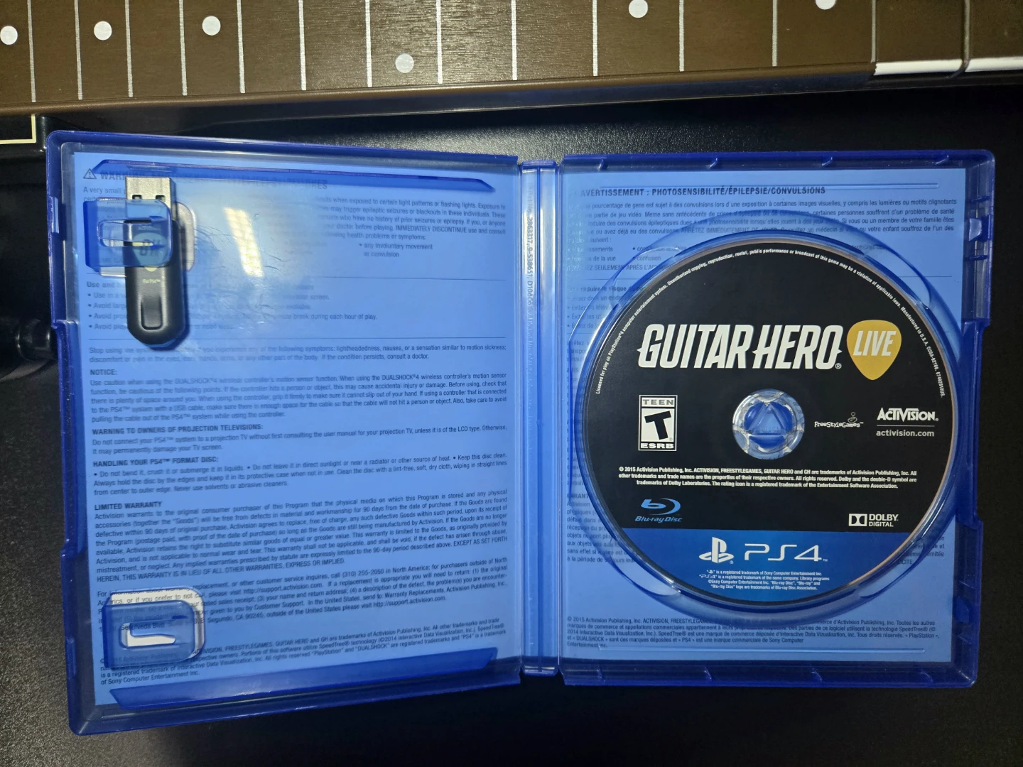 PS4 Guitar Hero Live Bundle / Complete & Tested Working - photo 4