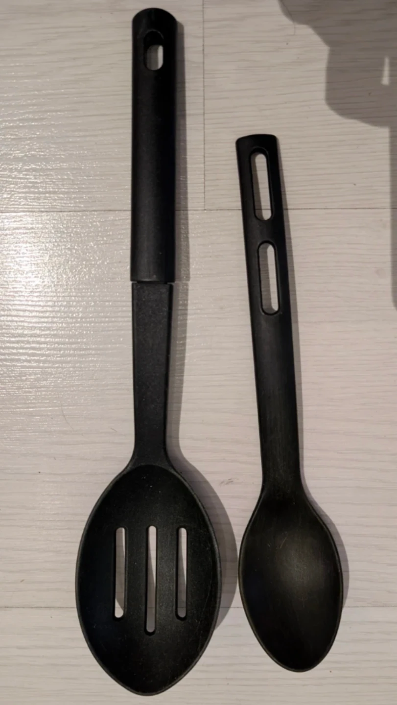 Black Kitchen Utensil Set