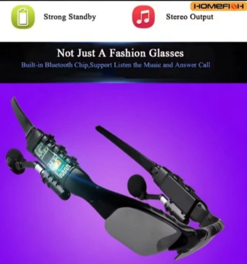 HOMEFISH Smart Bluetooth Glasses Sunglasses - photo 2