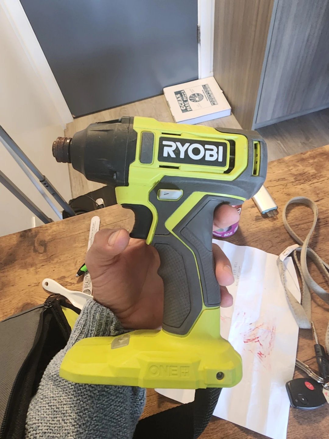 Ryobi ONE+ Cordless Drill and Impact Driver Combo Kit - photo 2