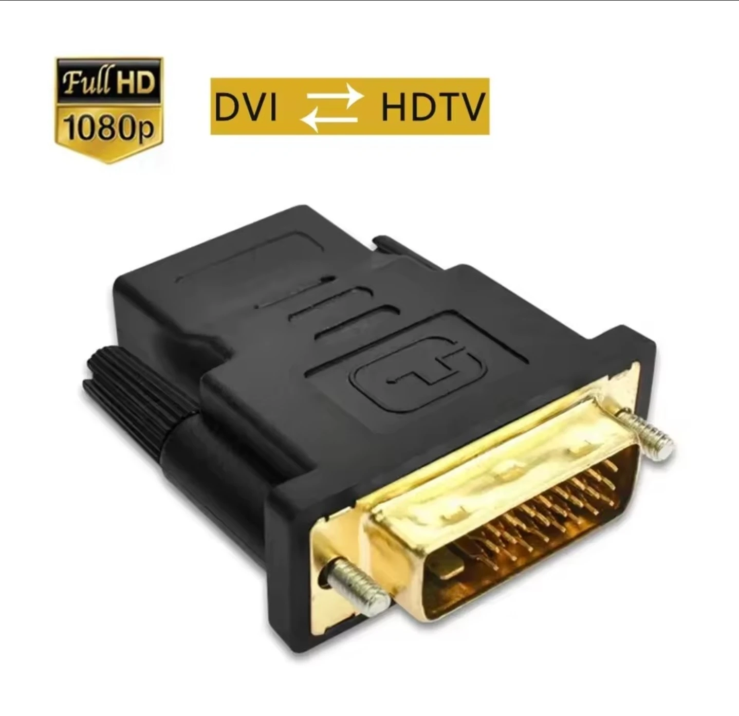 Bi-directional HDTV-DVI Adapter