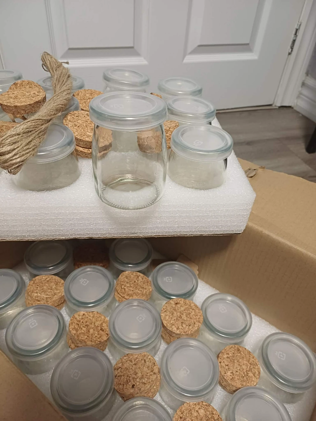 Glass Jars with Cork Lids - photo 5